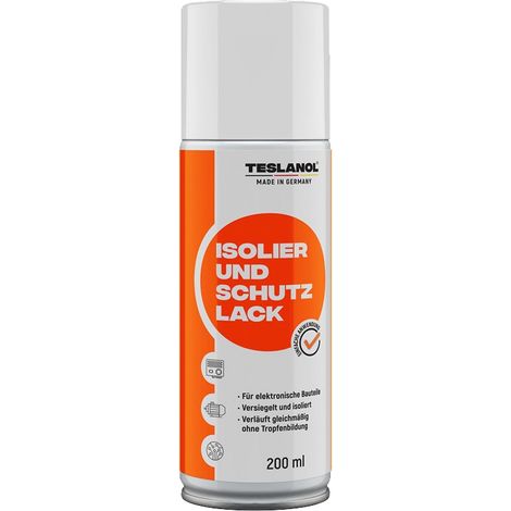 TESLANOL 26027 Spray de vernis isolant et protecteur T7, 200 ml