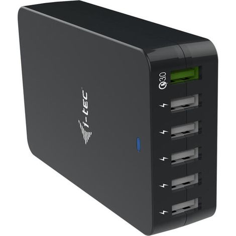 i-tec USB Cargador inteligente 6x USB-A Port 52W (1/4)