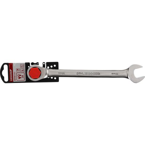 R07100180 Chiave a bocca a cricchetto SW18 mm 239 mm (1/4)