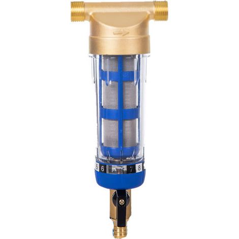 Crépine sous évier – Filtre à eau à sédiments réutilisable – Filtre sous évier– Filtre à sédiments (filetage mâle ) (1/4)
