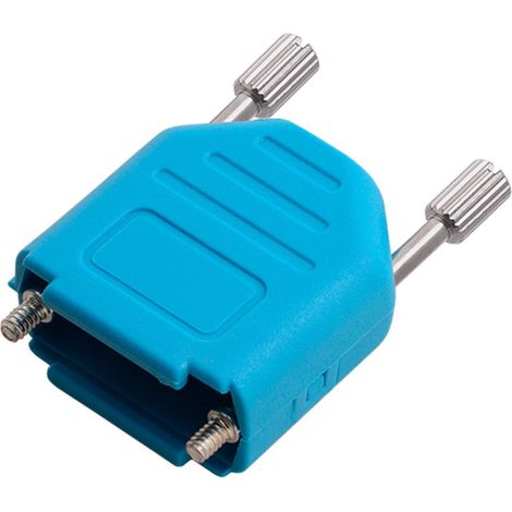 encitech DPPK09-FMB-K 6353-0144-01 D-SUB Gehäuse Polzahl: 9 Polyamid 180 ° Blau 1 St. (1/2)