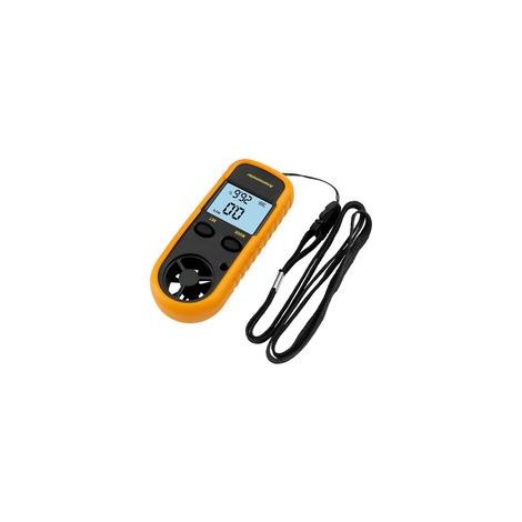 Numérique Anémomètre LCD Vitesse du Vent Compteur Airflow Vitesse Mesure Thermomètre Dispositif pour Surf/Cerf-Volant/Vol/Voile/Surf/Pêche (1/5)