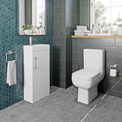 Amelie Toilet and 400mm Kompakt Vanity Unit
