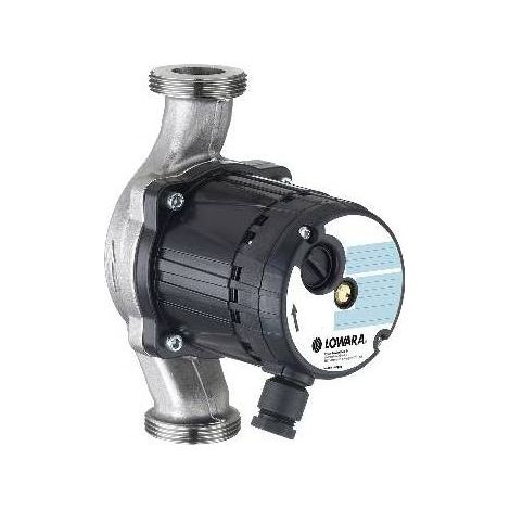 CIRCULATEUR EN ACIER INOXYDABLE POUR SYSTÈMES SANITAIRES MOD. TLCN Dimensions : 25-6M L. 130 - R 1"1/2 - DN 25