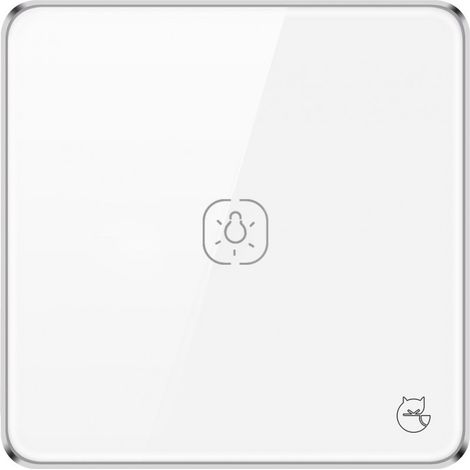 Inter commutateur 2 switch Zigbee blanc ASLED INTER2W