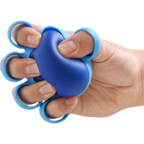Fünf-Finger-Griffball – Rehabilitationstraining – Übungsgerät für Senioren – Fingerkraft – Fingerkrafttrainingsring (1/3)
