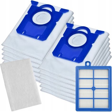 12 sacchetti per aspirapolvere Electrolux Philips AEG + filtro HEPA FC8031 H13 EFH12
