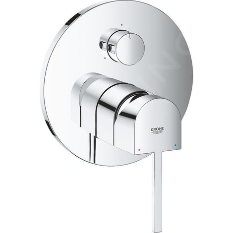GROHE Plus Mitigeur monocommandé, avec inverseur 3 voies, montage (1/4)