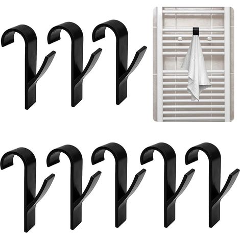 Crochet Radiateur Seche Serviette 8 Pcs Crochet Seche Serviette (1/5)