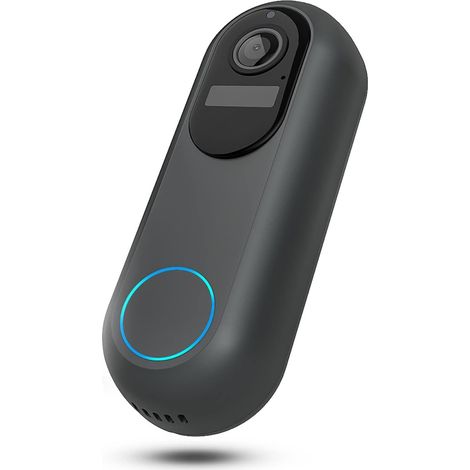 Video-Türklingel Smart Wireless Video-Türklingel wasserdichte Zwei-Wege-Gegensprechanlage WI-FI Nachtsicht Veranda Türklingel Anrufklingel Türklingel Türklingel