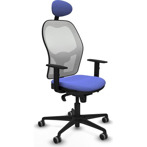 Sedia Ufficio con Poggiatesta Jorquera Piqueras y Crespo 1D036G1 Azzurro Chiaro (1/5)