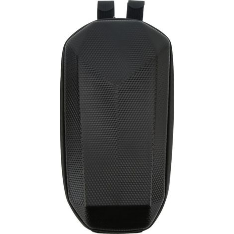 Sacoche de guidon 4L en cuir synthétique étanche pour trottinette pliable, sac dur à coque rigide pour vélo pliant (1/5)