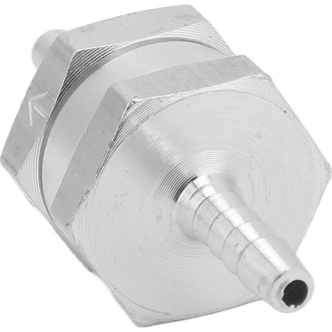 Clapet anti-retour en aluminium, universel pour carburant, essence, huile, diesel, eau, 4 mm/0,16 pouce (1/5)