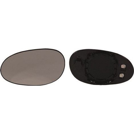Verre de rétroviseur gauche convexe chauffant Smart Fortwo 1 1998-2007