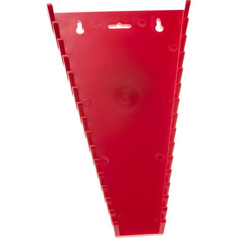 Rs Pro – Panneau mural pour rangement d'outils – Râtelier pour clés en plastique durable – Fixation murale – Longueur 60cm – Hauteur 10cm