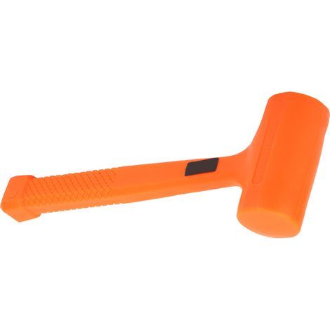 Marteau mort PVC souple à manche ergonomique pour installation professionnelle (1LB) (1/5)