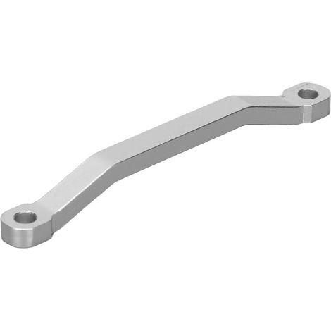 Biellette de direction RC haute précision en alliage d'aluminium détachable pour voiture tout-terrain HBX 1/24 2098B (argent) (1/5)
