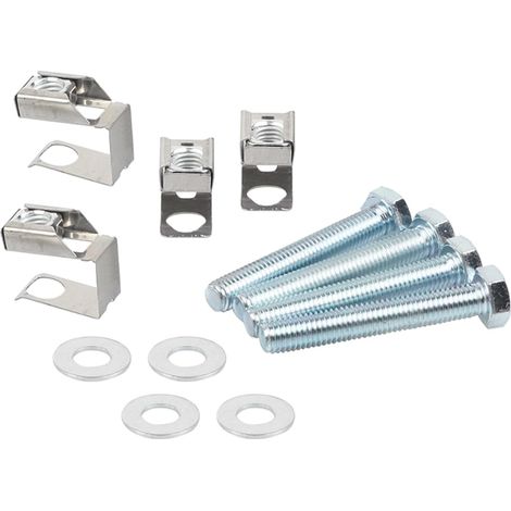 Kit de quincaillerie pour échappement permanent avec plusieurs écrous en alliage d'acier résistant à la chaleur pour éviter le stockage des VUS Automobiles Fixations en acier hautement allié (1/5)