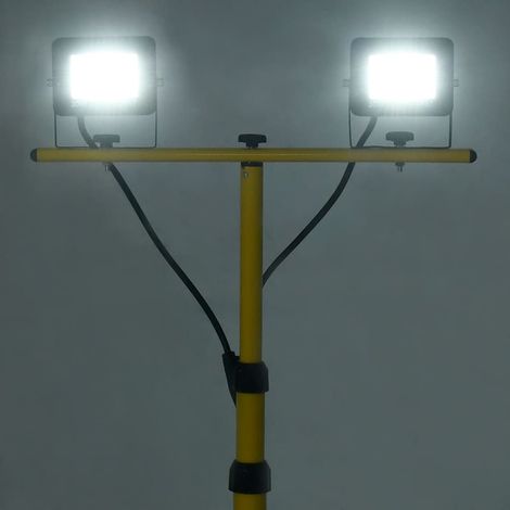 Projecteur à LED avec trépied 2x30 W Blanc froid CFW869585 (1/5)