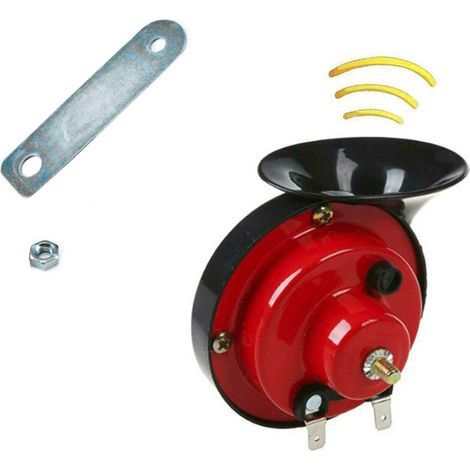 120dB avertisseur de train pour camion, klaxon électrique à air comprimé escargot pour moto et voiture (1/5)