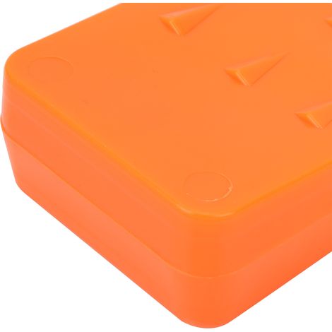 Coin orange de 8 pouces pour le travail du bois et le débardage (1/5)