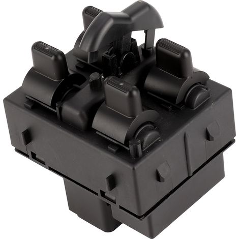 Hauptschalter für elektrische Fensterheber 4602756AA, kompatibel mit Jeep Wrangler 2007-2010, Fensterhebersteuerung Fahrerseite (1/5)