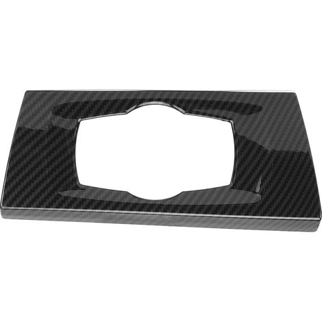 Cadre décoratif pour interrupteur de phares BMW Série 3 E90 (2005-2012), aspect fibre de carbone, en ABS (1 pièce) (1/5)