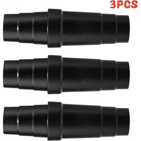 (3 pièces) Adaptateur de raccord de tuyau d'aspiration de poussière universel 31,5 mm, réducteur, compatible avec outils électriques, ponceuses et aspirateurs. (1/4)