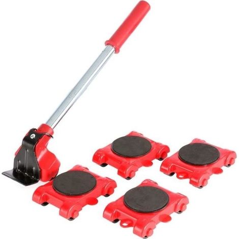 Kit de Deplace Meuble Lourd,Deplace Meuble a Roulette,Kit Demenagement Meuble,Leve Meuble a Roulette,roulettes pour Meubles Jus91 (1/4)