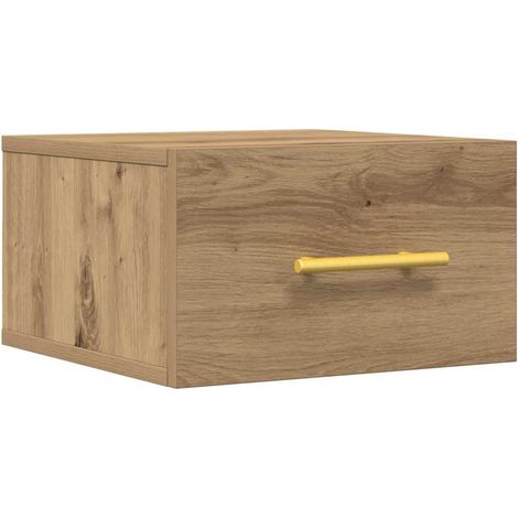 Maison Exclusive - Armadio da Notte Rovere artigianale 35 x 35 x 20 cm (1/5)
