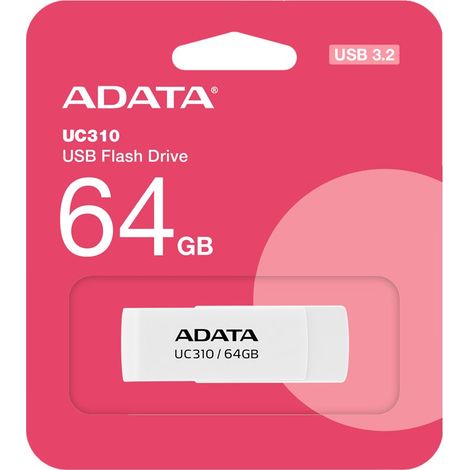 Chiavetta USB adata UC310 64 GB 3.2 Gen1 bianca