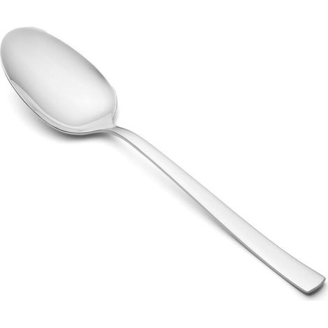 Cuillère de service CAPRI - Monobloc d'une seule pièce en acier inoxydable 18/10. (1/5)