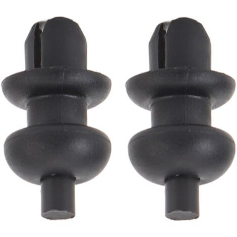 QORVA- Lot de 2 sangles de fixation pour tablette arrière de coffre, en plastique, référence 699218, pour C2, C3, C4, Cactus et DS3.