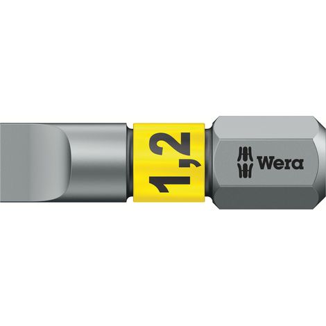 Punta Plana BiTorsion 800/1 BTZ 12 x 65 x 25 mm - Wera (1/5)