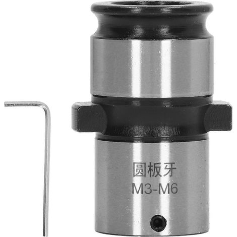 Rundschneidfutter 30 mm Außendurchmesser, Kohlenstoffstahl, Standard-Präzisionsdrehwerkzeug, Spannzange mit Sechskantschlüssel