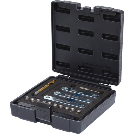 KS Tools Coffret de réparation de filetage d'étriers de freins M9 x 1,25, 16 pcs (1/7)