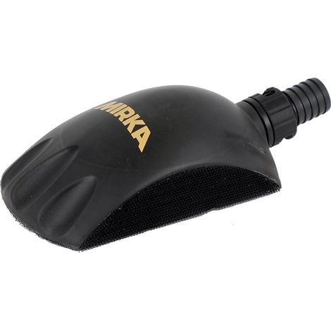 Mirka – Cale de ponçage manuelle aspirante Ø 150 mm – 34 trous d'extraction – Pour disques Abranet – Idéale pour ponçage précis