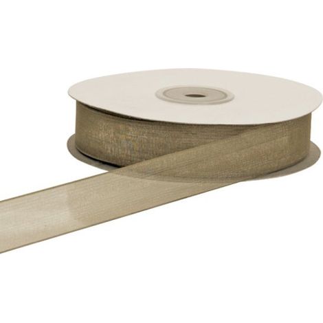 ETM Nastro Organza 40 Mm 50 Mt Fango