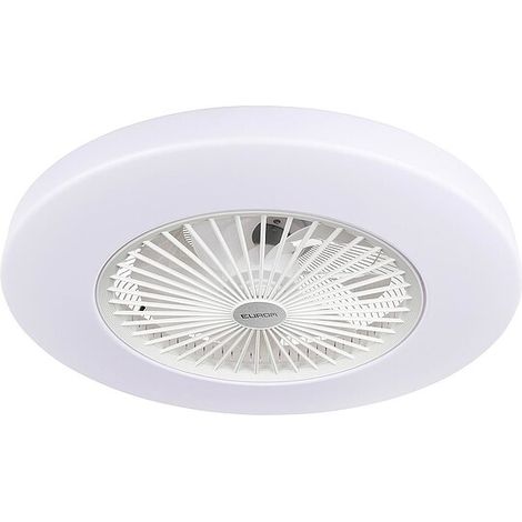 Deckenventilator mit eingebauter LED-Lampe - Fan LRC, 43W - weiß