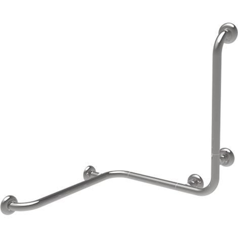 Maniglia angolare con verticale laterale universale 60x60x60h inox lucido (1/3)