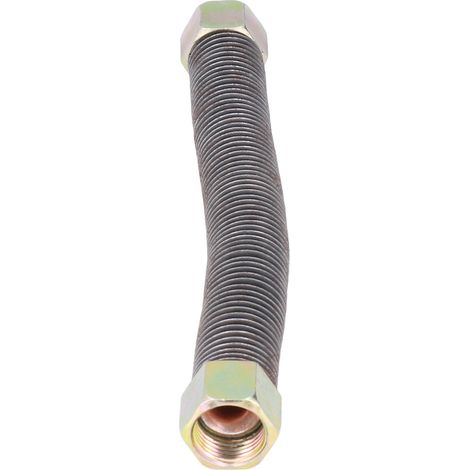 Tuyau échappement compresseur air flexible sortie raccord 12mm accessoire V bi-cylindre double (1/5)