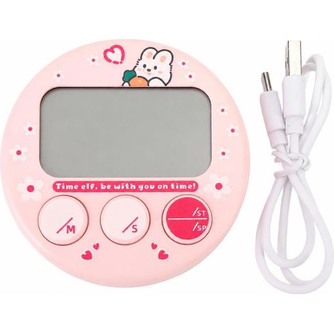 Minuteur rechargeable avec écran LCD pour enfants (1/5)
