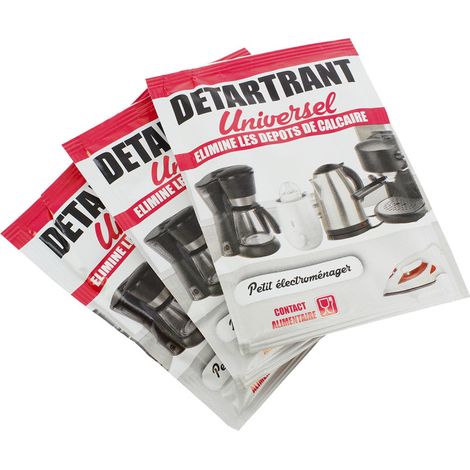 Détartrant universel pour appareil électroménager  F01260 pour Cafetière - Expresso broyeur