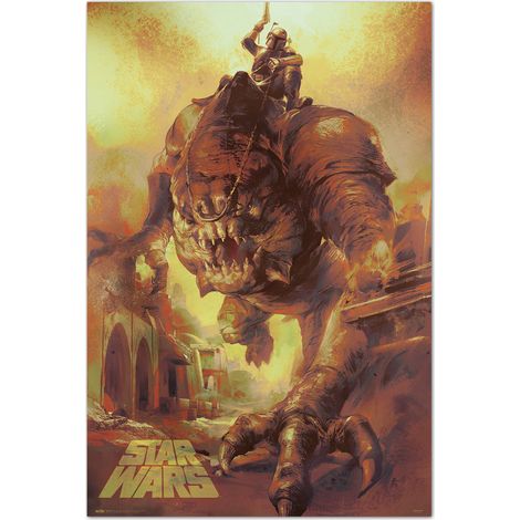 Poster star wars rancor ride