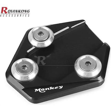 CNC-gefräster Seitenständer für Honda Grom 125, MSX 125, Grom (2013–2023) und Monkey 125 (2019–2023) – Monkey Logo 4 (1/5)