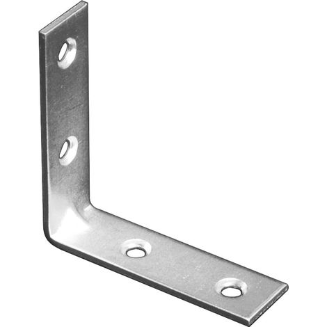 LASTRINA AD ANGOLO INOX 100 PZ.  mm.30x30