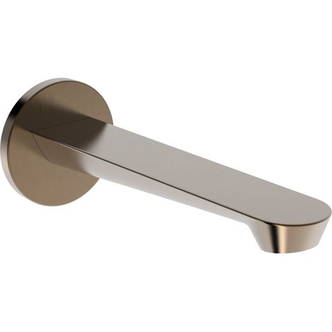 HANSA HA Bocca di erogazione HANSAGENESIS 3750 Rosone rotondo - L=180 Sporgenza 185 mm DN15 Bronzo spazzolato, 3750210081