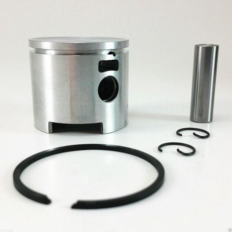 Kit piston TCS33EB HITACHI CS33EB Ensemble piston 37 mm, comprenant segments et axes, adapté aux tronçonneuses Hitachi, usinage de précision, friction réduite et durée de vie prolongée. (1/2)