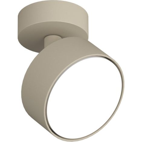 Spot top light edra 1210 1 sa gx53 led lampada parete soffitto moderna faretto orientabile