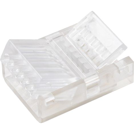 Adattatore con connettore terminale per strisce LED RGB CCT da 12 mm (1/2)